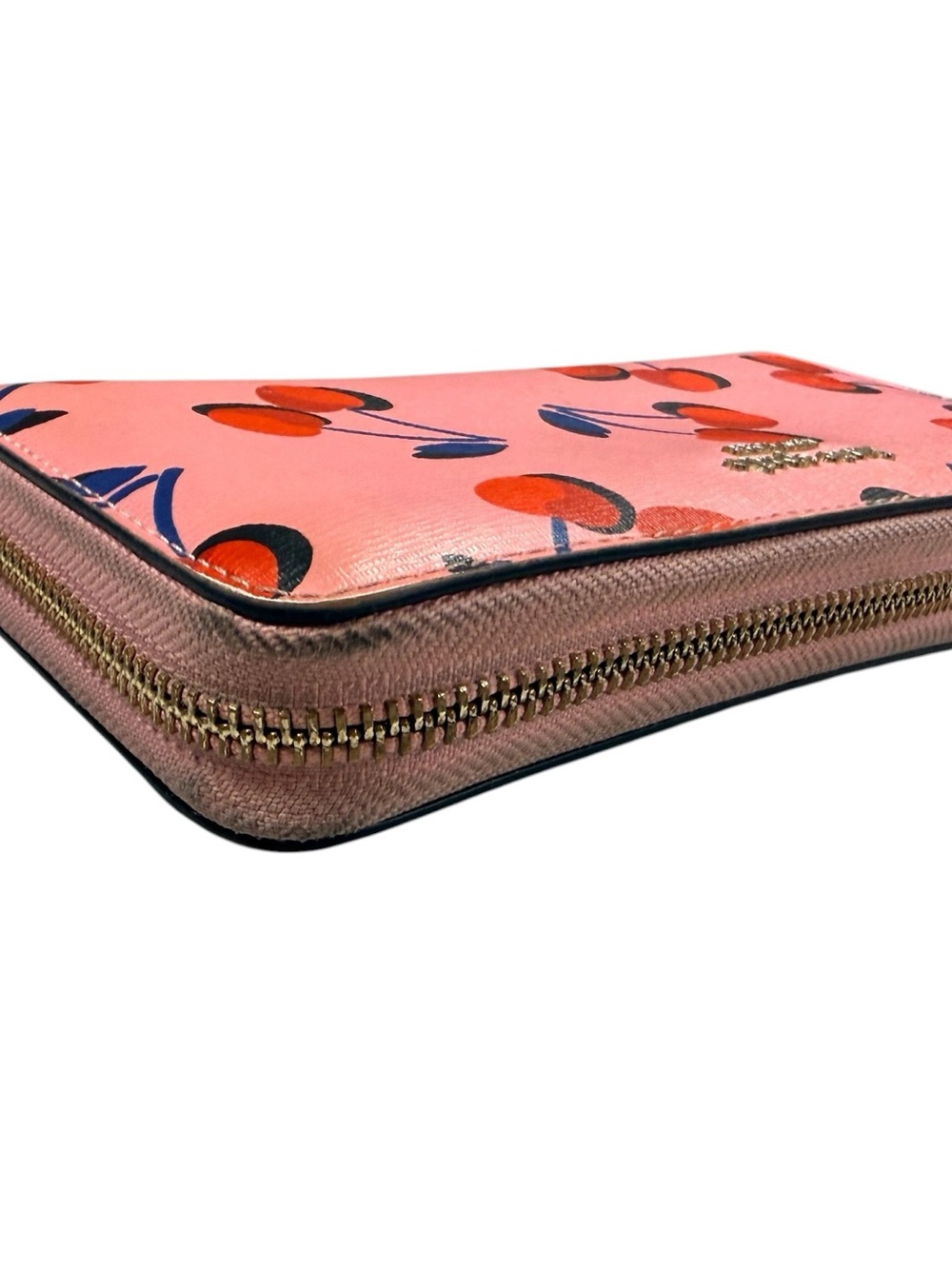 kate spade Spencer Cherries Print Zip Around Continental Wallet - Picture 6 of 13
